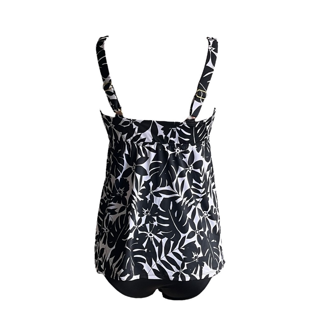 Kim Gravel x Swimsuits For All Flowy Tankini and Brief Set - Picture 6 of 8